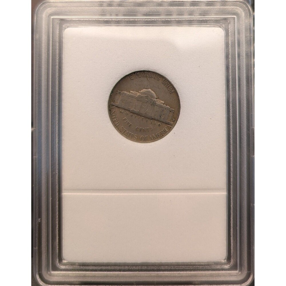 1946‑D Jefferson Nickel • INB Holder • Early Jefferson Series - Picture 3 of 5